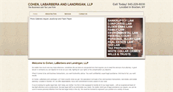 Desktop Screenshot of cll-law.com